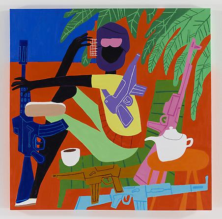 The Salesman, 2012
Acrylic on canvas
48 x 48 inches