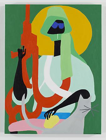 The Beast Master, 2012
Acrylic on canvas
48 x 36 inches