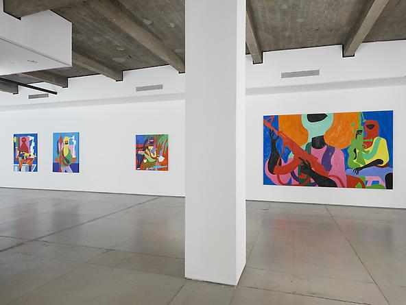 Installation view: Todd James, King of the Wild Frontier