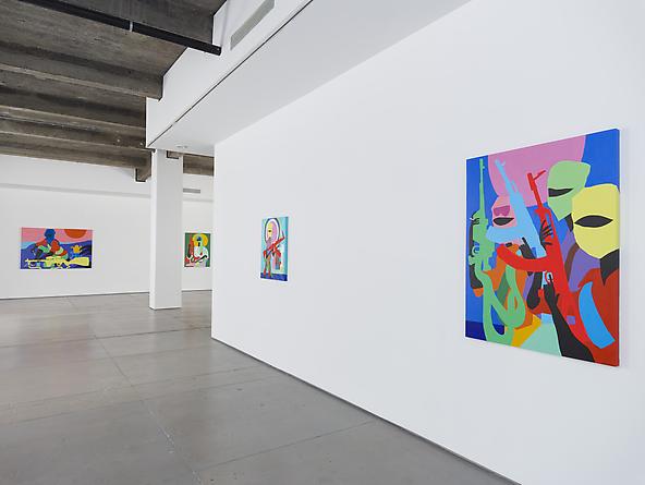 Installation view: Todd James, King of the Wild Frontier