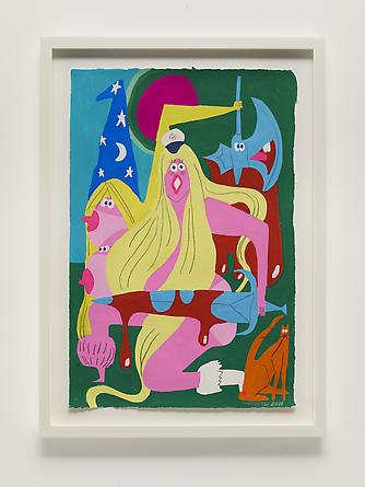 Beyond the Gates, 2013
Gouache & graphite on paper
22 1/2 x 15 inches
Framed: 26 1/4 x 19 inches
SGI2669