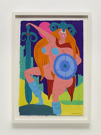 Daughter of Asgard, 2013
Gouache & graphite on paper
22 1/2 x 15 inches
Framed: 26 1/4 x 19 inches
SGI2670