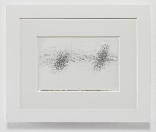 WILLIAM ANASTASI
Untitled (Subway Drawing 3-16-94, 10:35), 1994
Graphite on paper
7 1/2 x 11 1/2 inches