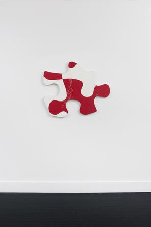 Installation view: William Anastasi: Puzzle