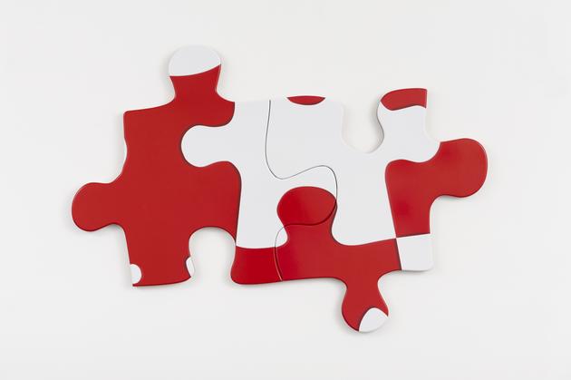 Puzzle Puzzle, 2015
Printed vinyl laminate mounted on MDF in two parts
35 x 48 1/2 x 1 inches
SGI3071