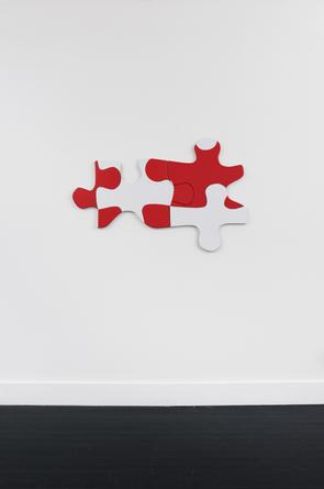 Installation view: William Anastasi: Puzzle