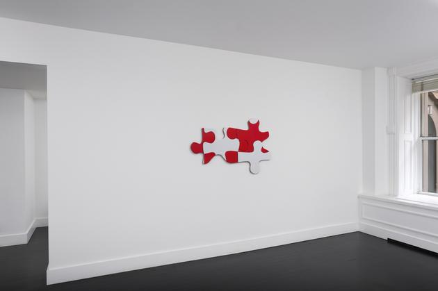 Installation view: William Anastasi: Puzzle
