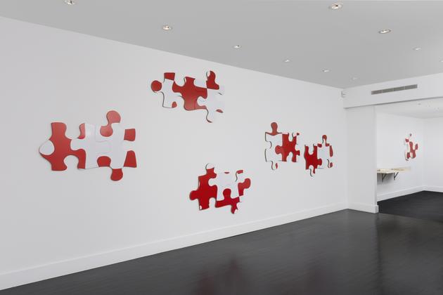 Installation view: William Anastasi: Puzzle
