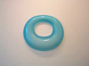 Untitled
(blue)
2001
Vacuum formed acrylic plastic painted with acrylic lacquer
32 x 36 x 6 ½ inches