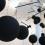 Mobile (detail)
2005
Plastic, paint, aluminum, nylon
25 spheres
Dimensions variable