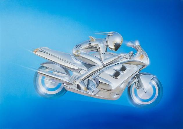 HAJIME SORAYAMA
Untitled
1986
Acrylic on board
14 ¼ x 20 ¼ inches