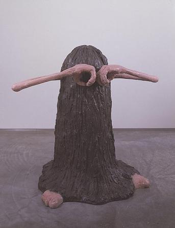 LIZ CRAFT
Hairy Guy With Binoculars, 2006 
Bronze
34 x 33 x 30 inches
Unique