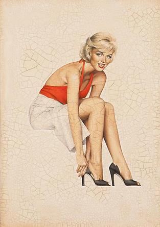 HAJIME SORAYAMA
Untitled
c1970s
Acrylic on board
20 ¼ x 14 5/16 inches