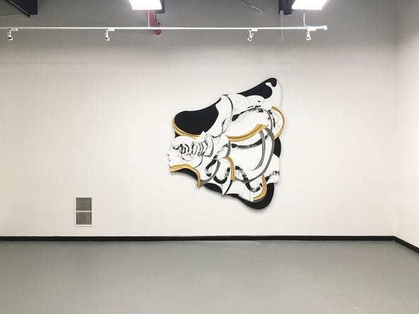 Installation view: John F. Simon, Jr: Large Scale Works