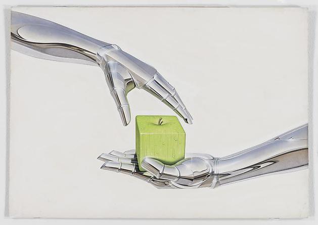 HAJIME SORAYAMA
Untitled 
c1980s
Acrylic on board
14 ¼ x 20 ¼ inches