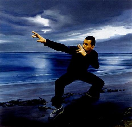 Xavier (#1)
1999-2000
Oil on canvas
90.5 x 94.5 x 2.75 inches
Unique