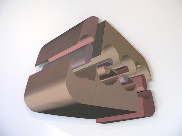 Deep (2), 2005-06
Acrylic on wood
52 1/2 x 64 1/2 x 2 inches