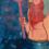 Orange Neptune
2008 
Acrylic and mixed media on paper
47 ¼ x 34 ¾ in