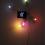 MATTHEW McCASLIN
Happy Daze
2009
Conduit, electrical hardware, 5 porcelain sockets, 5 colored light bulbs, 5 blinkers, 15" TV/DVD player, DVD, TV wall mount
48 x 60 x 8 inches