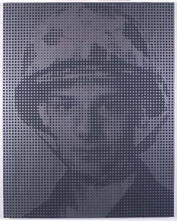 WAYNE GONZALES
Self-Portrait as a Young Marine
2003
Acrylic on canvas
42 x 32 inches