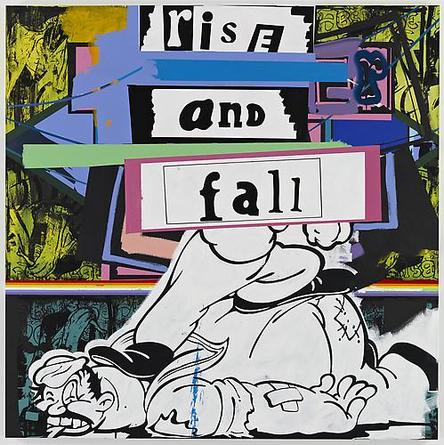 Rise And Fall
2010
Acrylic on linen
84 x 84 x 1 1/2 inches