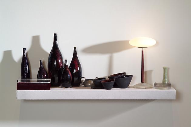 Modern Reproduction Series #2 (Things You Have), 2003
Aluminum, steel, copper, ceramic, glass, wood, silicone rubber, plastic, foam, resin, electric lamp, refrigeration unit
43 1/4 x 17 3/4 x 11 inches
GLG615
