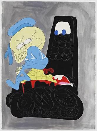 Payload
2009
Gouache & graphite on paper
30 x 22 inches