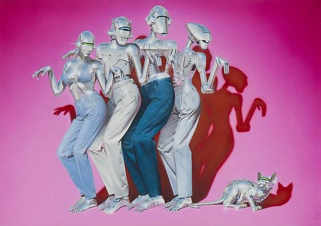 HAJIME SORAYAMA
Untitled 
c1980s
Acrylic on board
20 ¼ x 28 5/8 inches