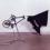 Mini Bike, 2005
Bicycle parts, mechanical parts, transformer, motion sensor, shirt
40 x 16 x 65 inches