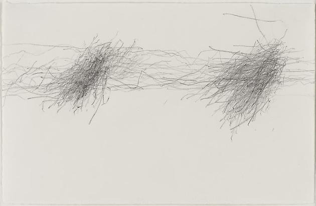 Subway Drawing
Date unknown
Graphite on paper
7 1/4 x 11 1/8 inches
16 7/8 x 20 1/2 inches (framed)