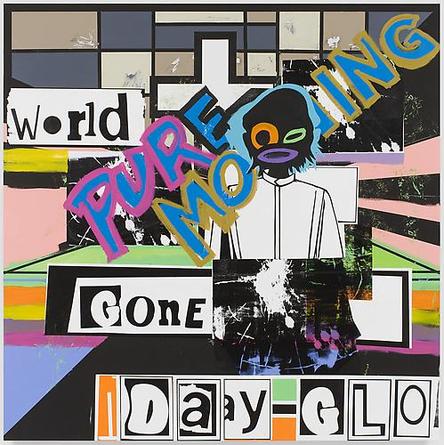 Pure Morning
2010
Acrylic & screenprint on linen
84 x 84 x 1 1/2 inches