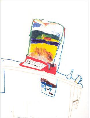 Brev till Inge Schiöler
2003
oil on canvas
228 x 177 cm