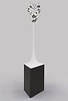 Reflection on the Presence of Time ( #9 )
2013
stainless steel
148 x 40 x 45 cm